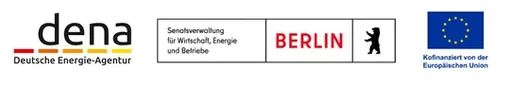 Unterstützt von dena, Berlin Senat, Europäische Union